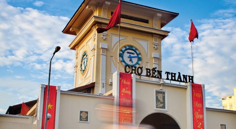 Travel in Ho Chi Minh City with Ben Thanh Market (Photo: Collectibles)